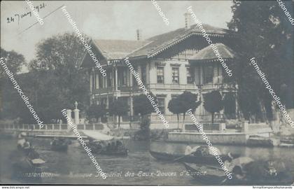 cf484 cartolina fotografica  constantinople  turchia turkey