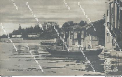 cf495 cartolina fotografica constantinople  turchia turkey