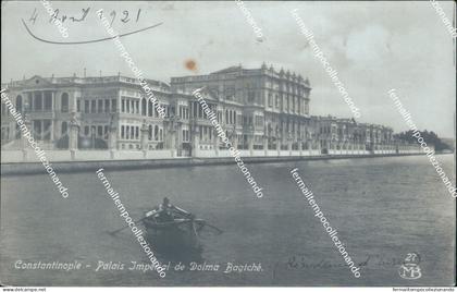 cf496 cartolina fotografica constantinople  turchia turkey