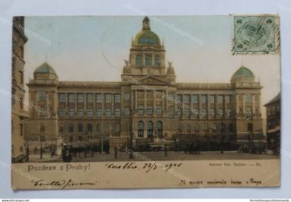 da100 cartolina pozdrav praby repubblica ceca