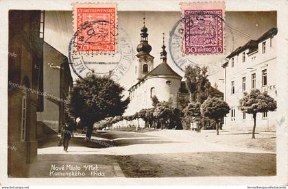 dm319 cartolina cpa nove mesto repubblica ceca 1918