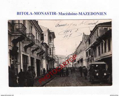 BITOLA-MONASTIR-Nordmazedonien-Campagne d'ORIENT-1916-17-CARTE PHOTO-MILITARIA-