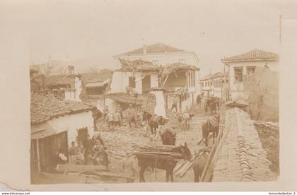 Monastir après le bombardement. *
