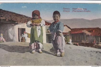Skopje - Pharaonen-Kinder