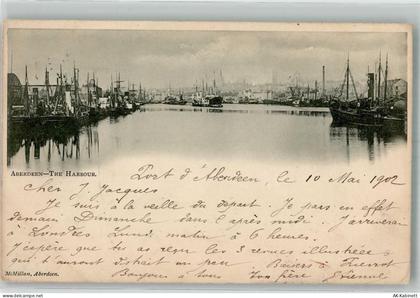Aberdeen 1902 Foto AK Hafen - 38191466