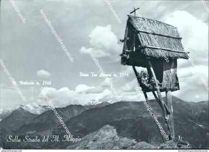 cc413 cartolina sulla strada del monte muggio svizzera