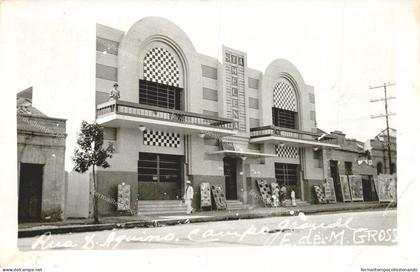 dv352 cartolina Cinema Santa Helena" situato a Campo Grande, Mato Grosso, Brasil