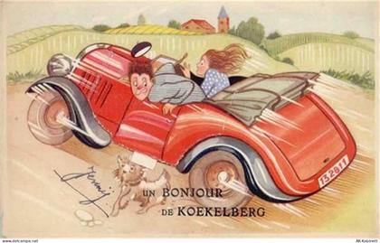 Koekelberg - Koekelberg (Belgien) Leporello, schnelle Fahrt mit dem Auto... - 55096616