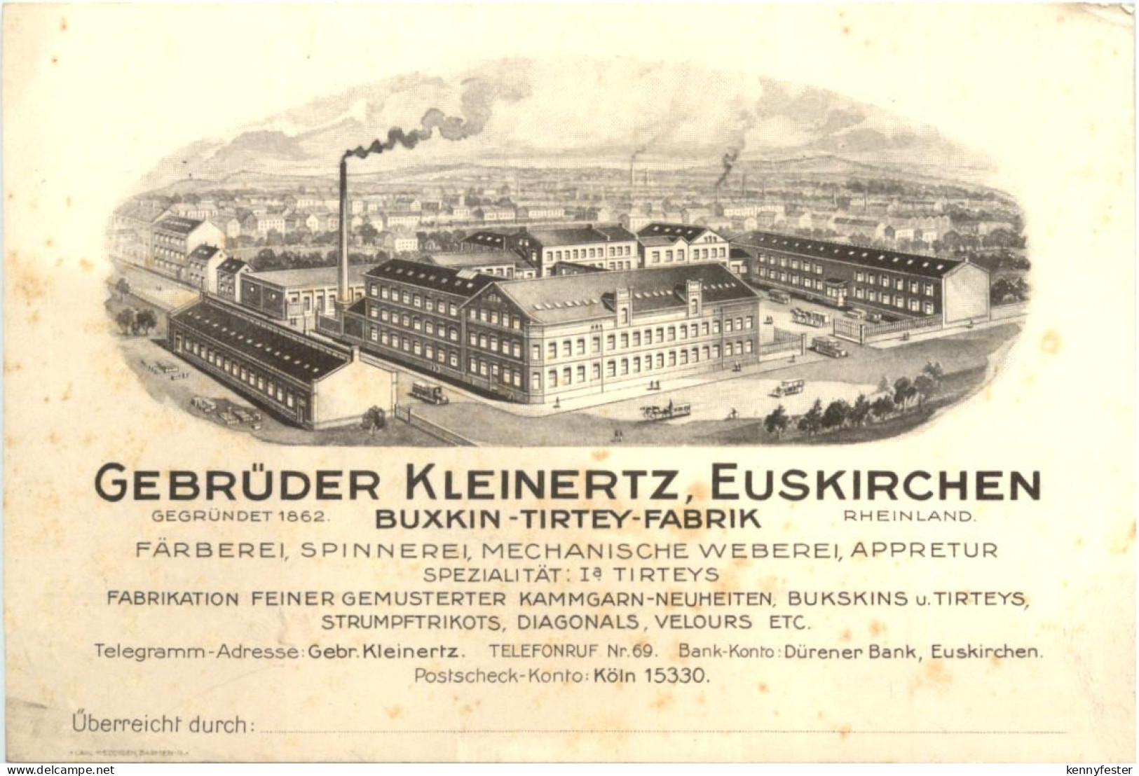 Euskirchen - Gebrüder Kleinertz Fabrik