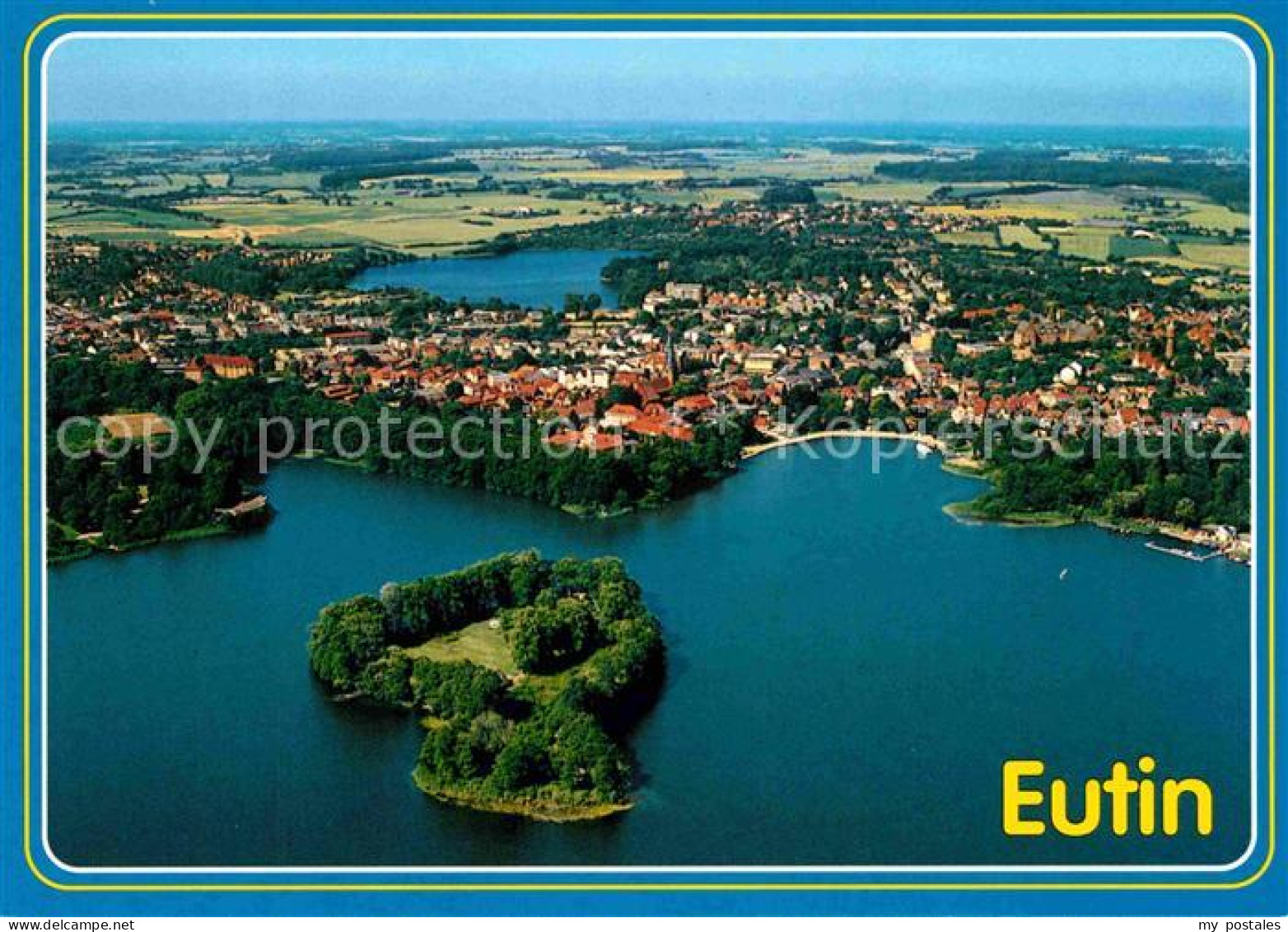 Eutin Schleswig-Holstein Fliegeraufnahme