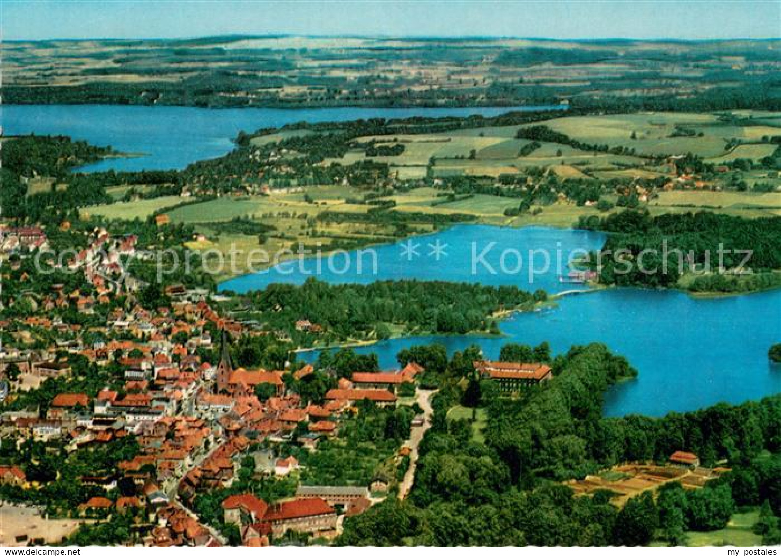 Eutin Schleswig-Holstein Fliegeraufnahme