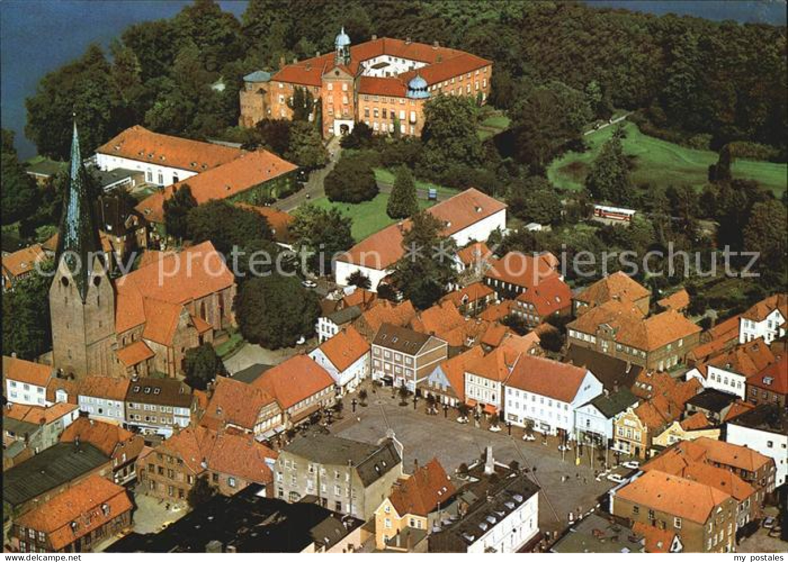 Eutin Schleswig-Holstein Fliegeraufnahme