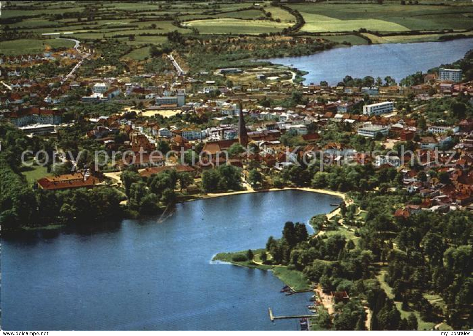 Eutin Schleswig-Holstein Fliegeraufnahme