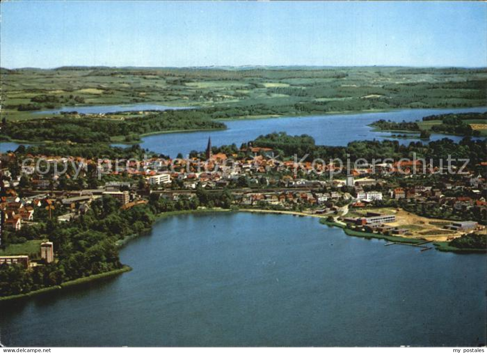 Eutin Schleswig-Holstein Fliegeraufnahme