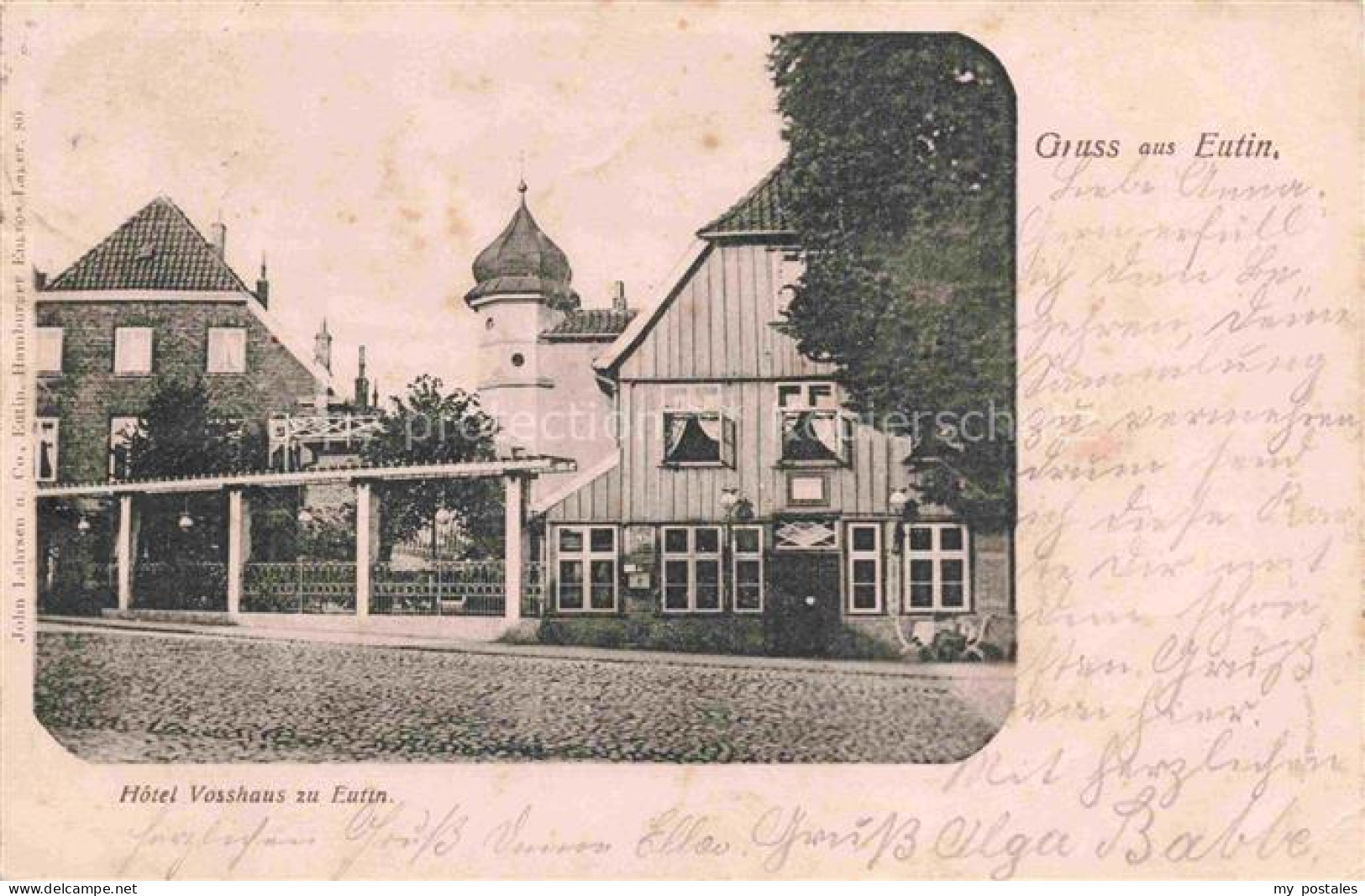 Eutin Schleswig-Holstein Hotel Vosshaus zu Eutin Deutsche Reichspost