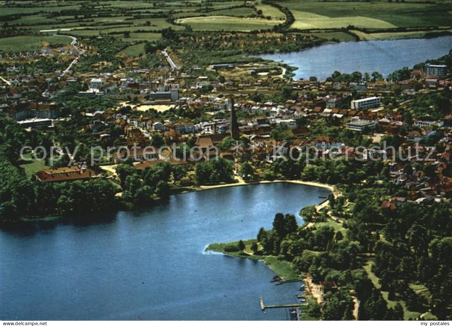 Eutin Schleswig-Holstein Luftaufnahme