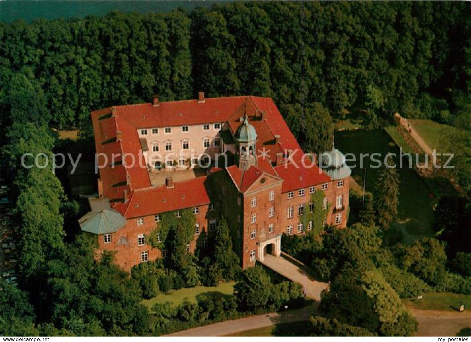 Eutin Schloss Fliegeraufnahme