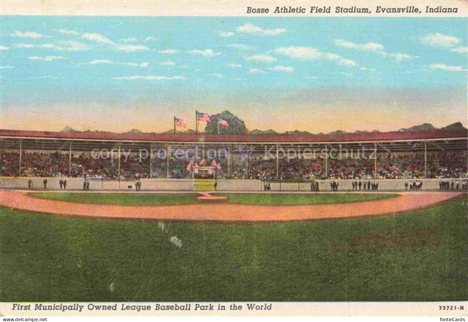 Evansville Indiana USA Bosse Athletic Field Stadium