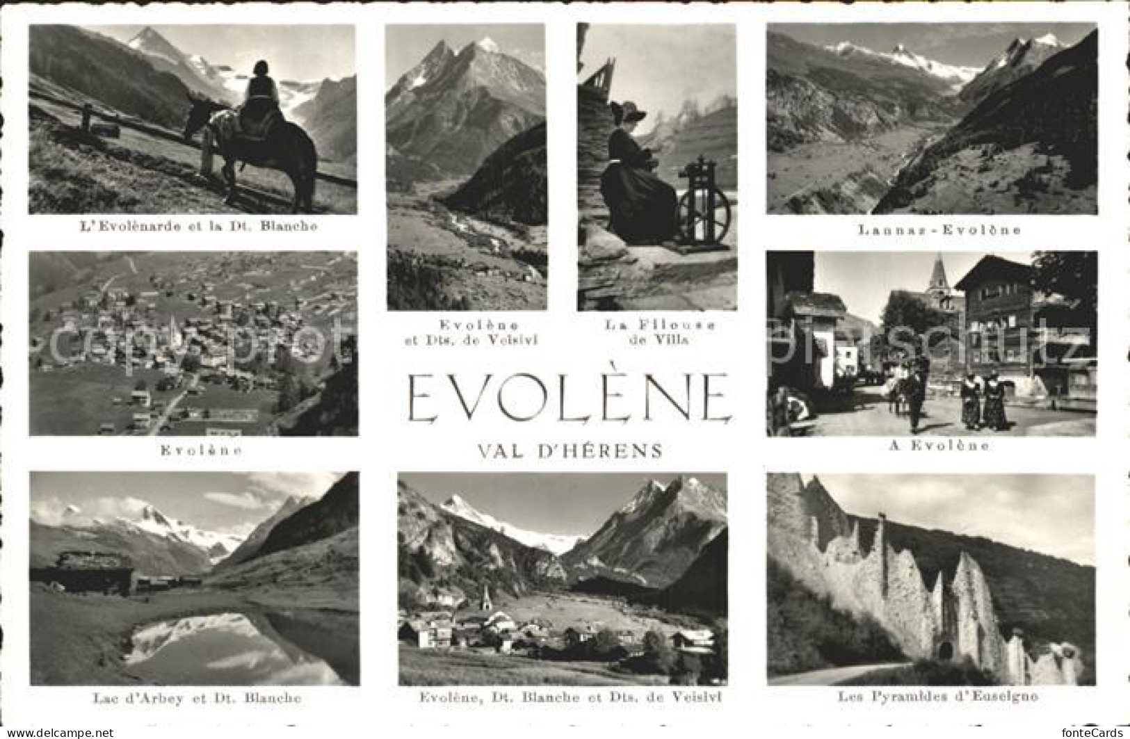 Evolene Les Pyramides d'Euselgno