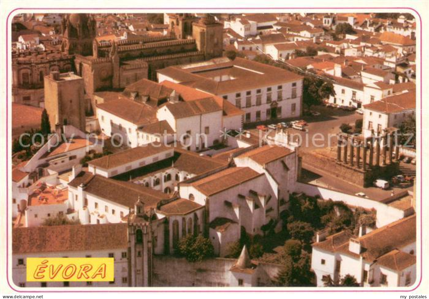 Evora Vista parcial aérea