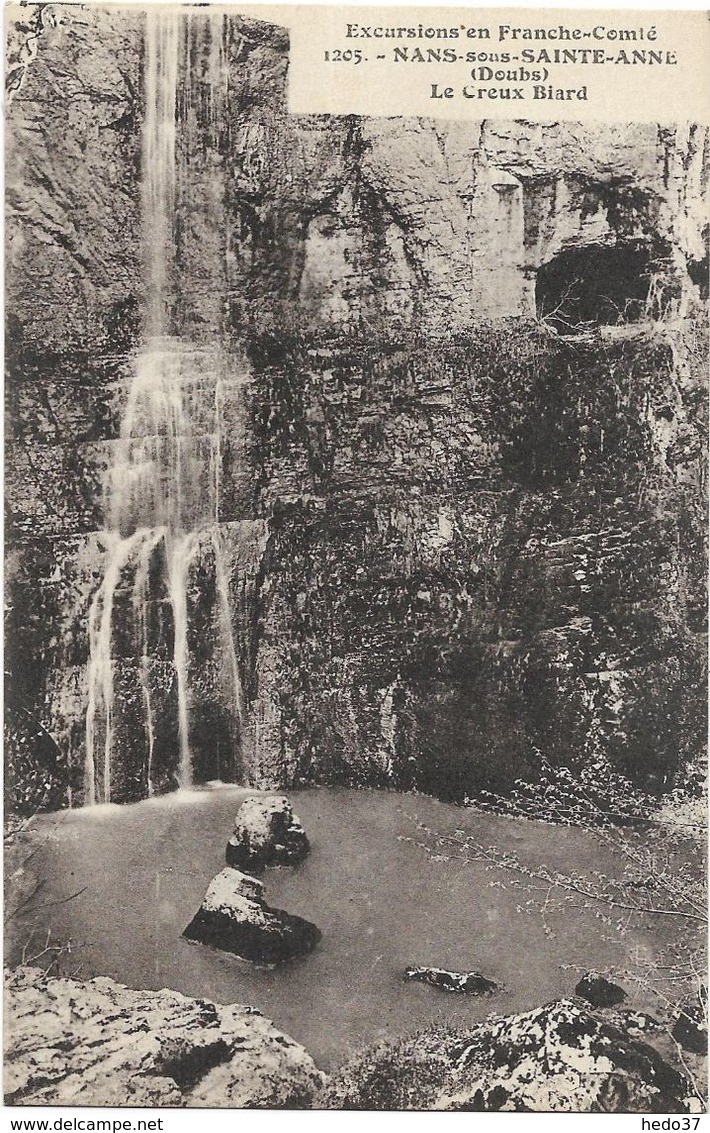 Excursion en Franche-Comté - Nans-sous-Sainte-Anne - Le Creuv Biard