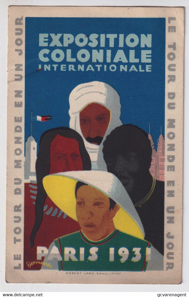 EXPOSITION COLONIALE INTERNATIONALE PARIS 1931  2 SCANS