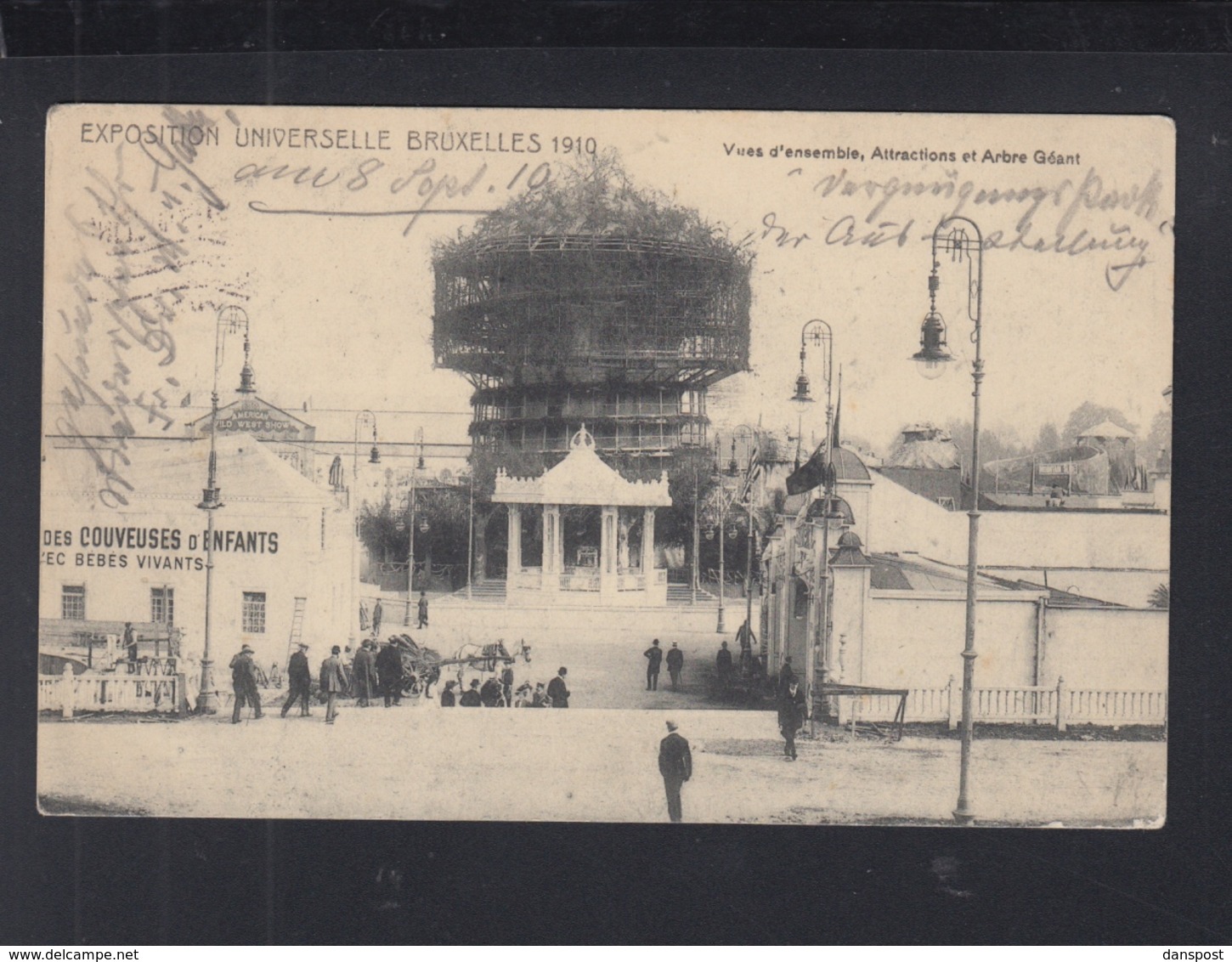 Exposition de Bruxelles 1910 Vues d'ensemble