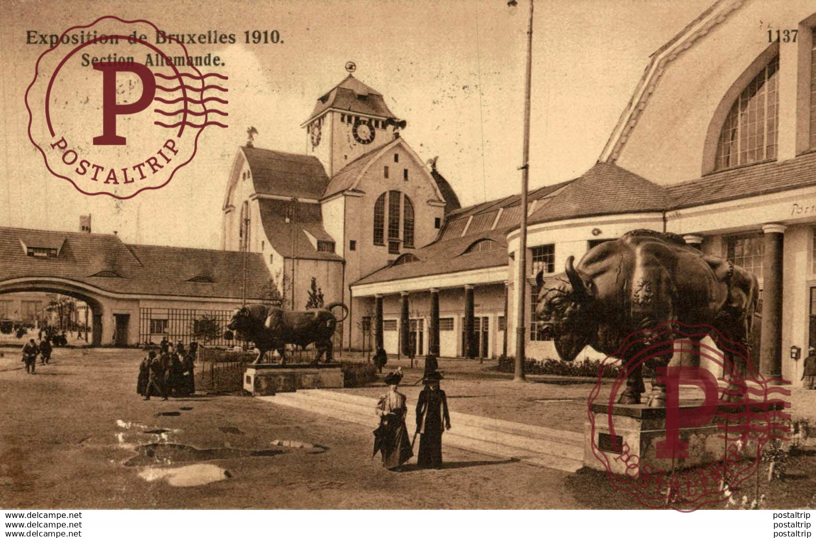 EXPOSITION DE BRUXELLES SECTION ALLEMANDE