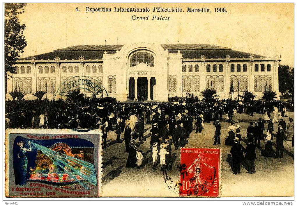 Exposition internationale d'Electricité - 1908   Grand Palais