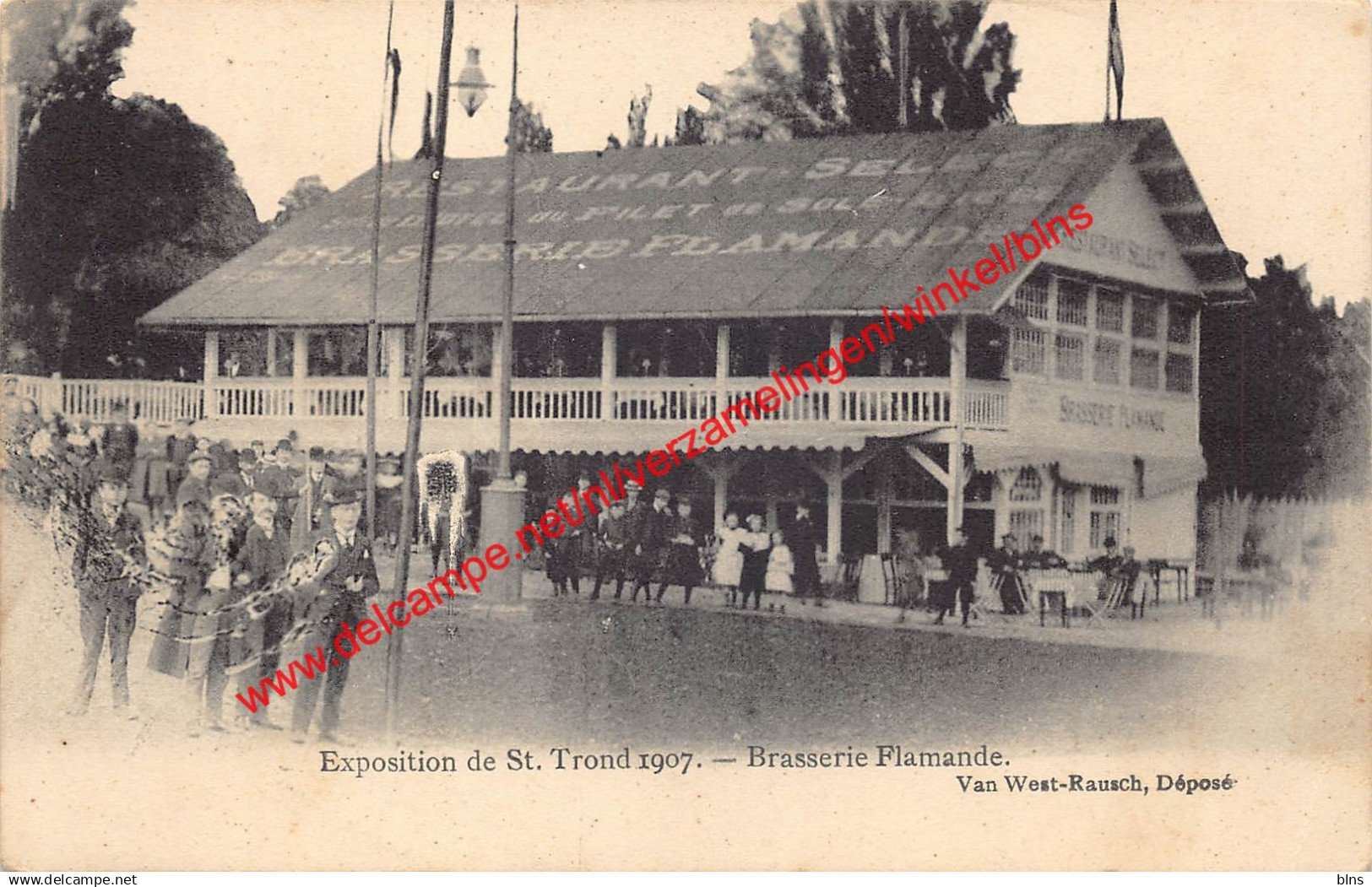 Exposition Provinciale du Limbourg à St-Trond 1907 - Brasserie Flamande - Sint-Truiden