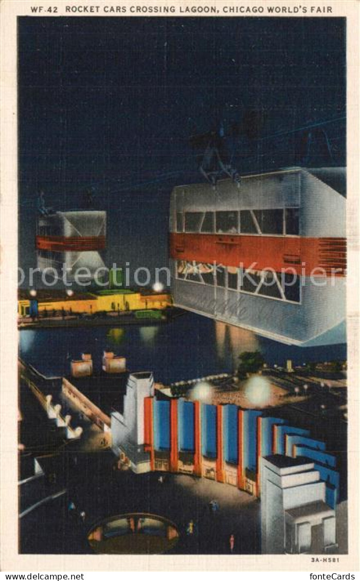 Expositions Worlds Fair Chicago 1933 Sky Ride