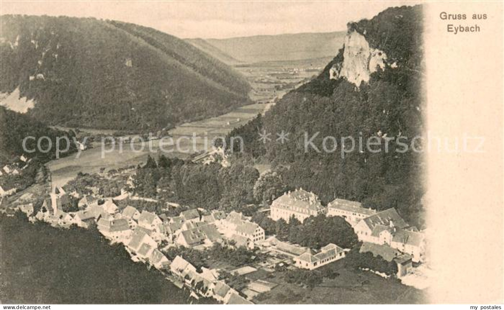 Eybach Geislingen Steige Fliegeraufnahme