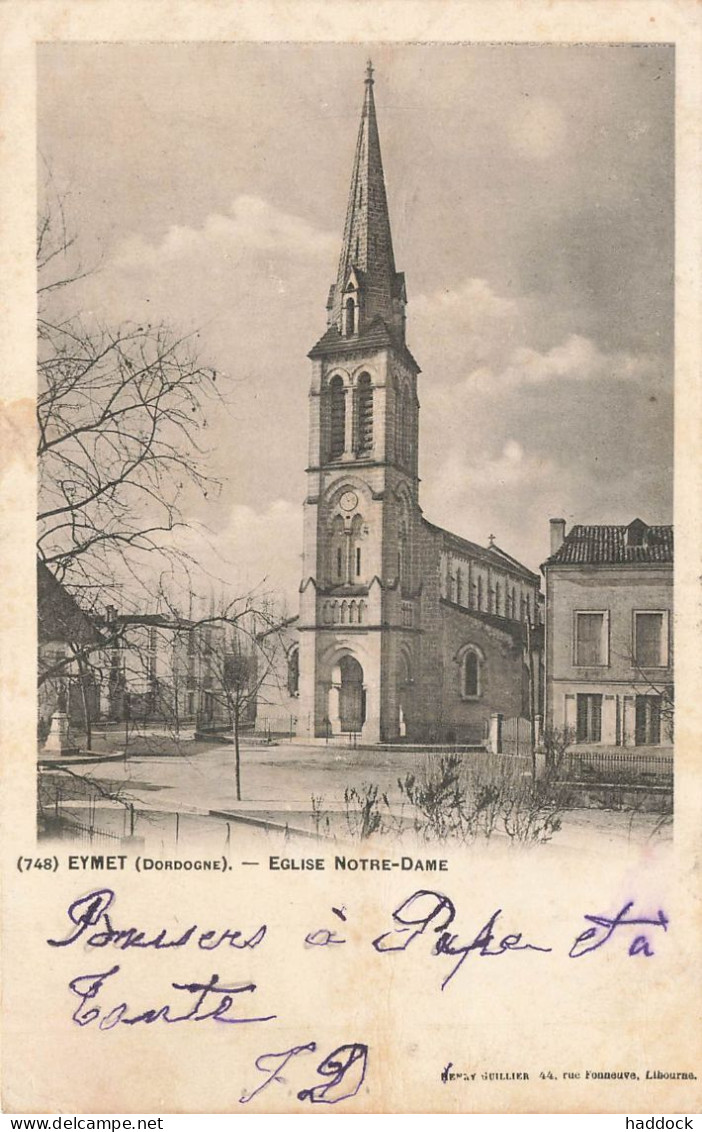 EYMET : EGLISE NOTRE DAME