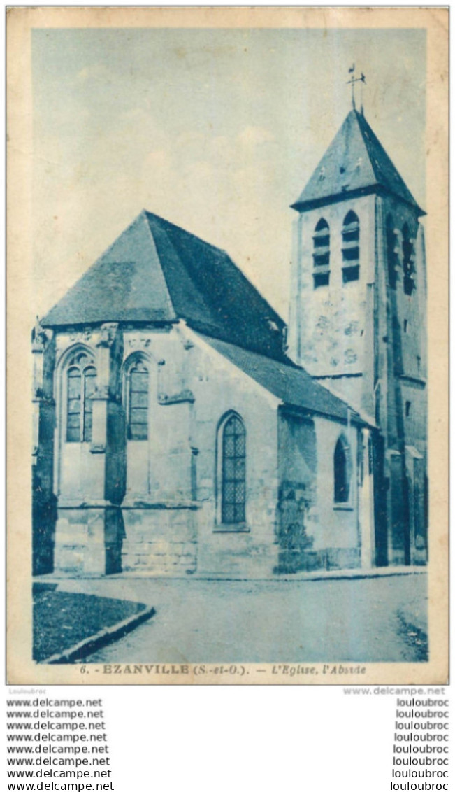 EZANVILLE EGLISE ABSIDE