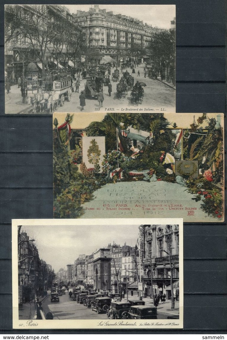 F0430 - 6 CPA 75 Paris