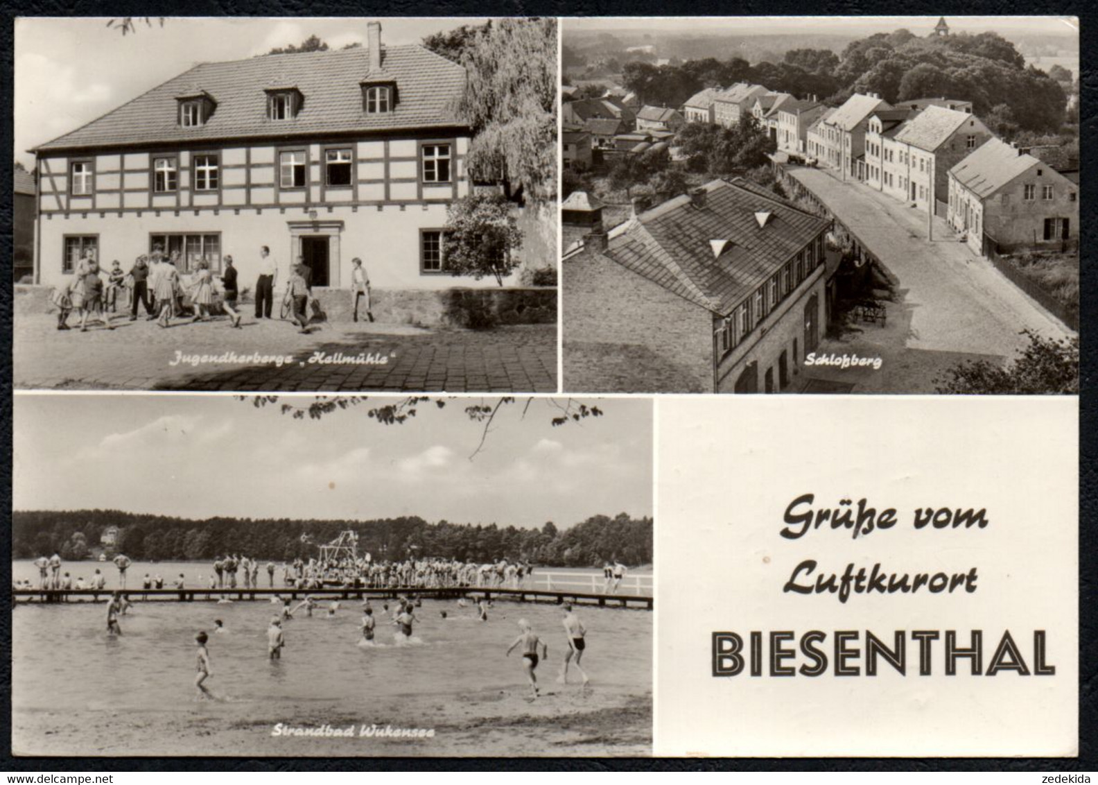 F1003 - Biesenthal - Jugendherberge Hallmühle - Bild und Heimat Reichenbach