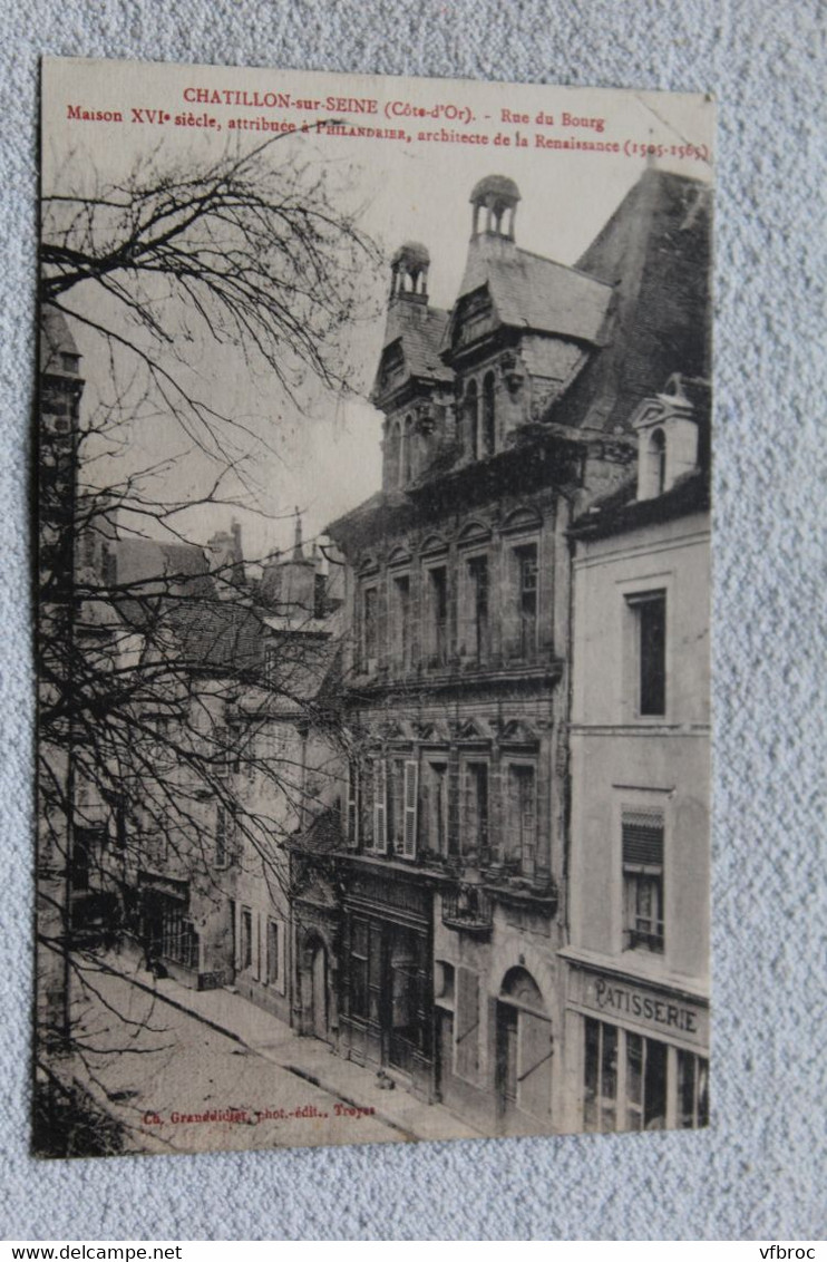 F128, Chatillon sur Seine, rue du Bourg, Cote d'Or 21