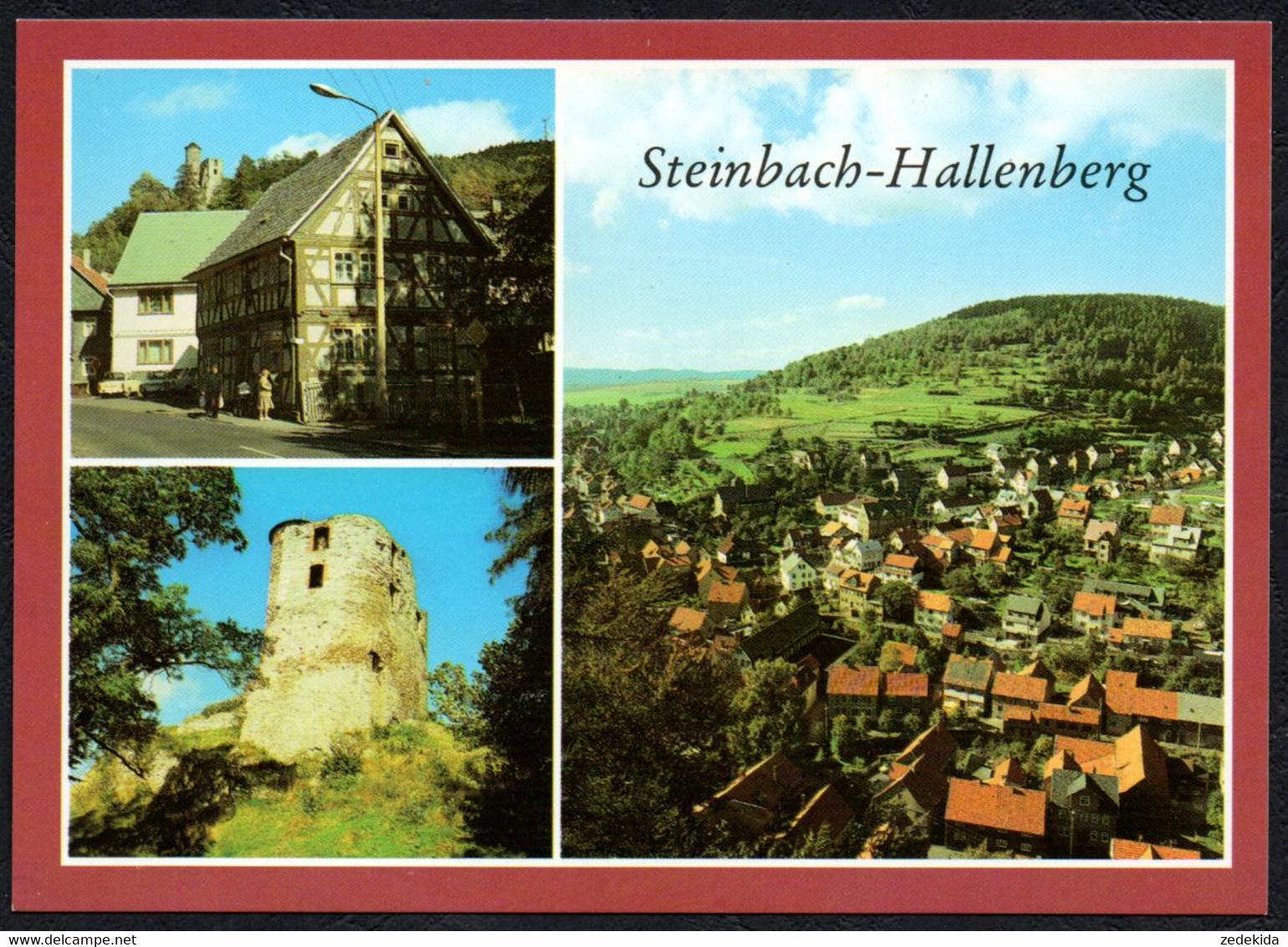 F1416 - TOP Steinbach Hallenberg - Bild und Heimat Reichenbach Qualitätskarte