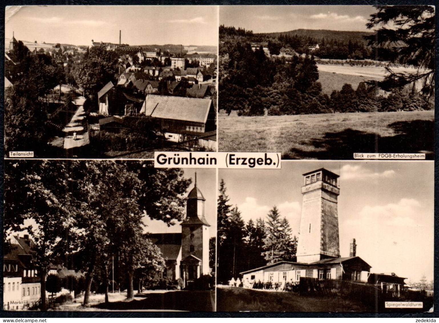 F2555 - Grünhain - Verlag Erhard Neubert