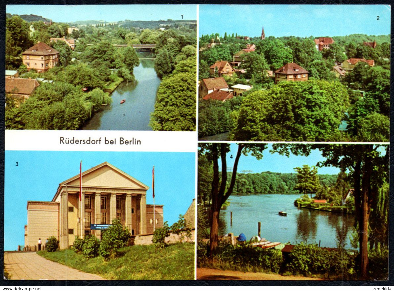 F7506 - Rüdersdorf Kulturhaus - Verlag Bild und Heimat Reichebach