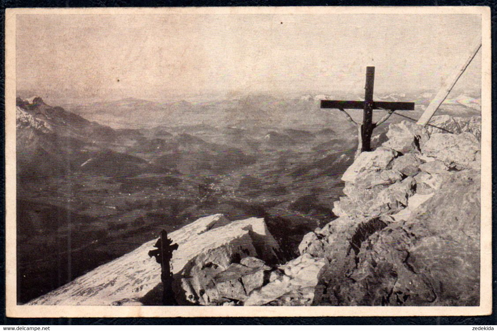 F9965 - Berchtesgaden Watzmann - Pestkreuz - Münchner Haus - Foto Albert Link Verlag S.M.d.D.u.Ö.