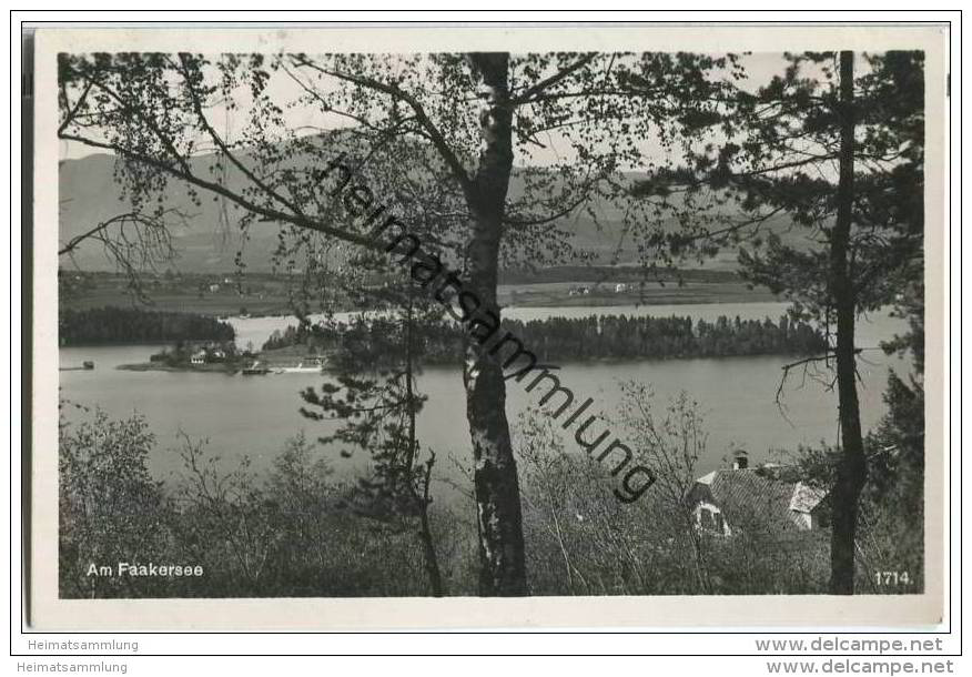 Faakersee - Foto-AK