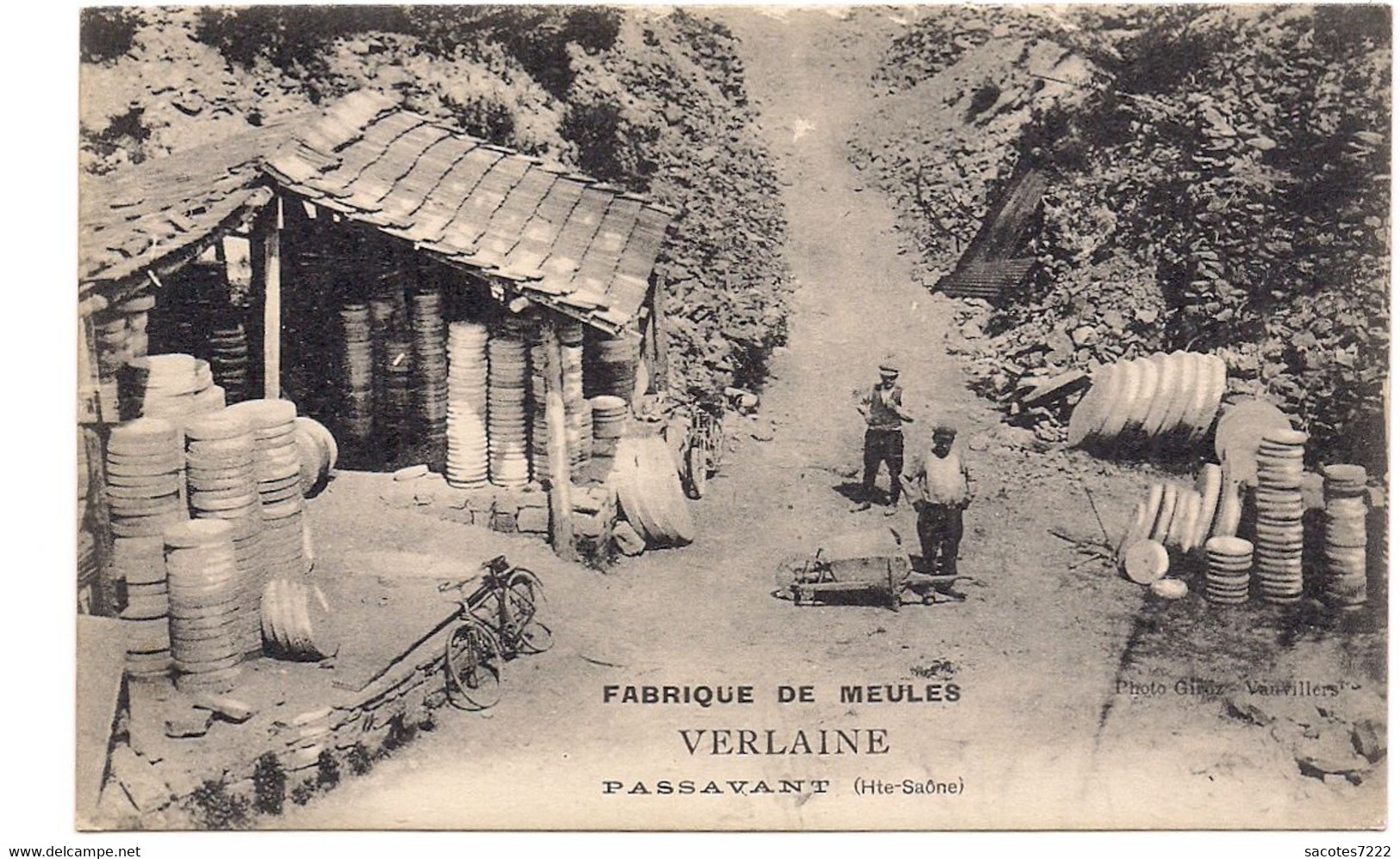 FABRIQUE DE MEULES - VERLAINE - PASSAVANT -