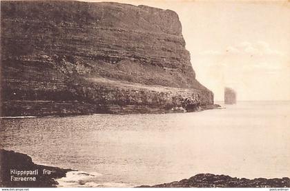 Faroe - Klippeparti - Publ. Stenders Forlag