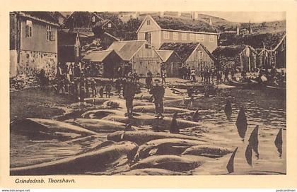 FØROYAR Faroe Islands - TÓRSHAVN - Grindedrab - Publ. Unknown