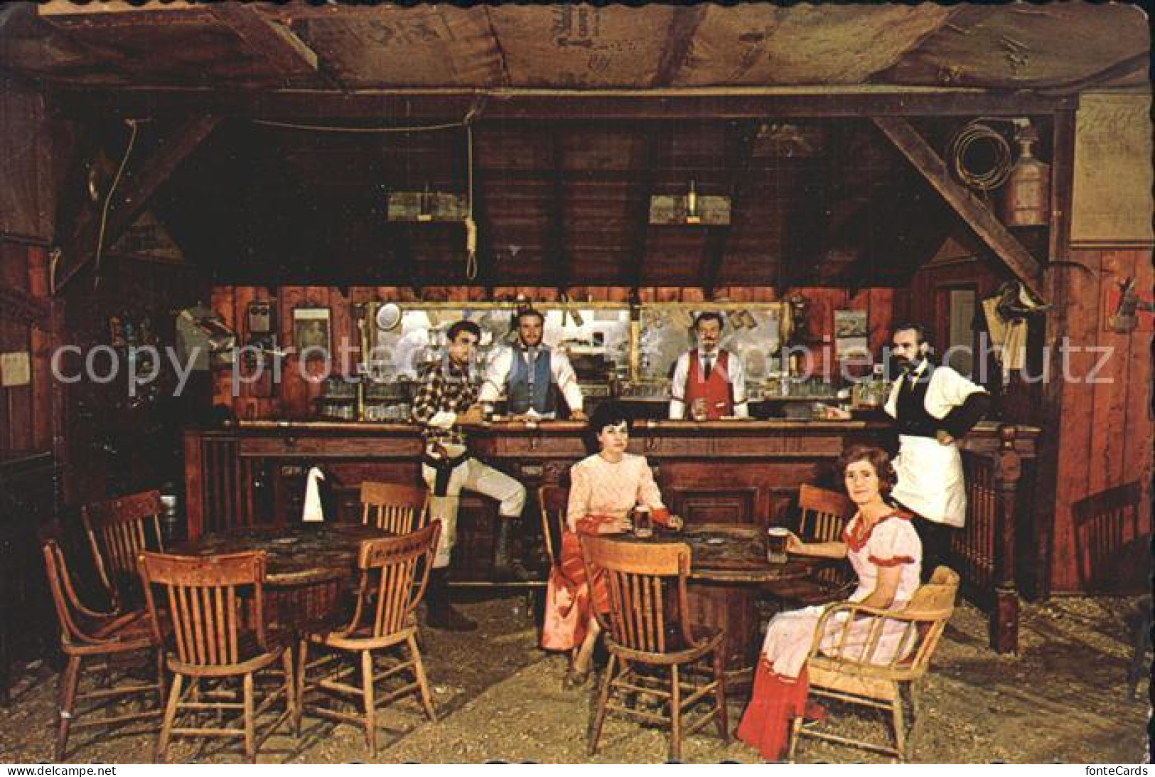 Fairbanks Alaska Cripple Creek Bar in the Malemute Saloon