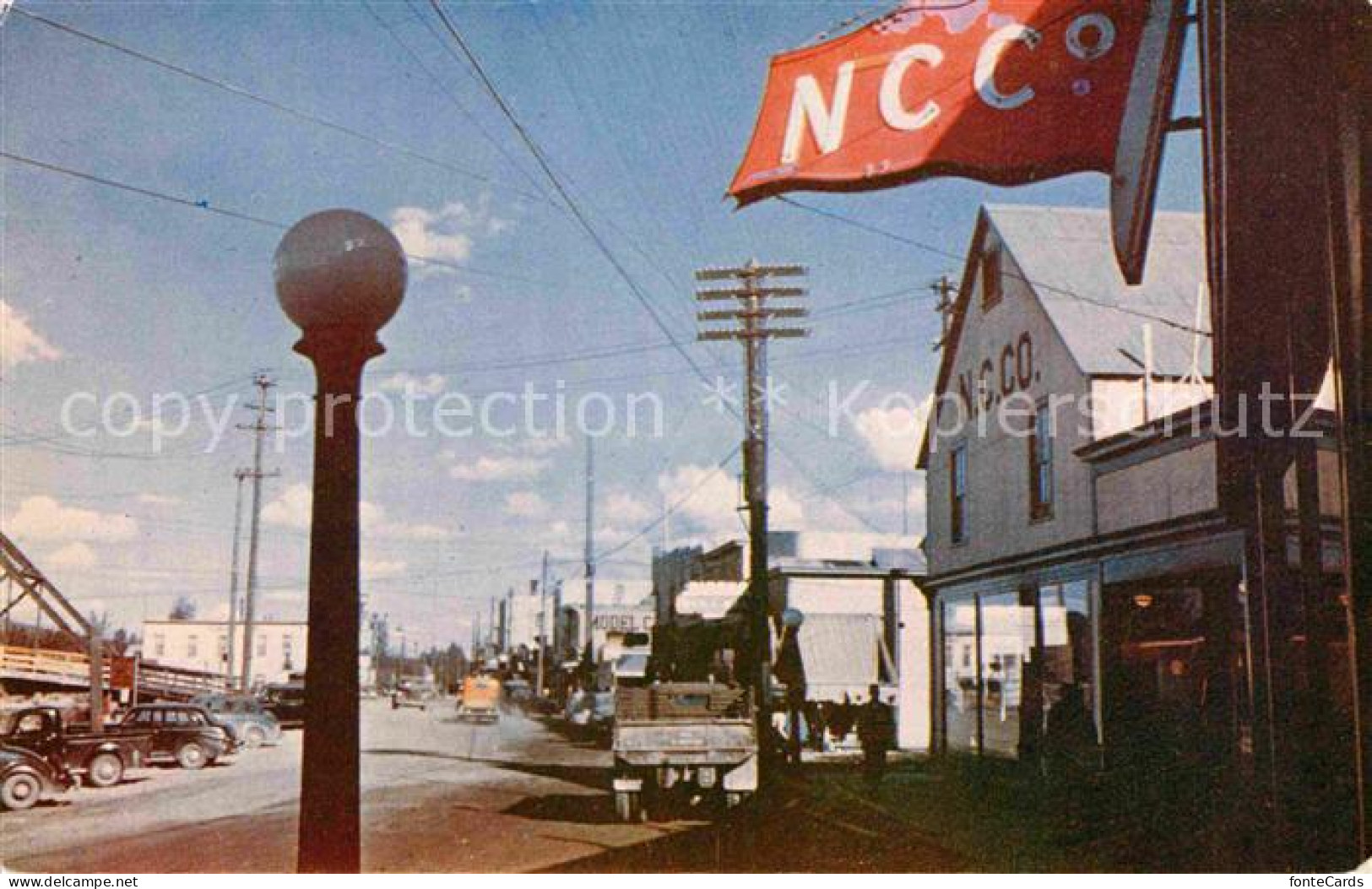 Fairbanks Alaska Street Scene