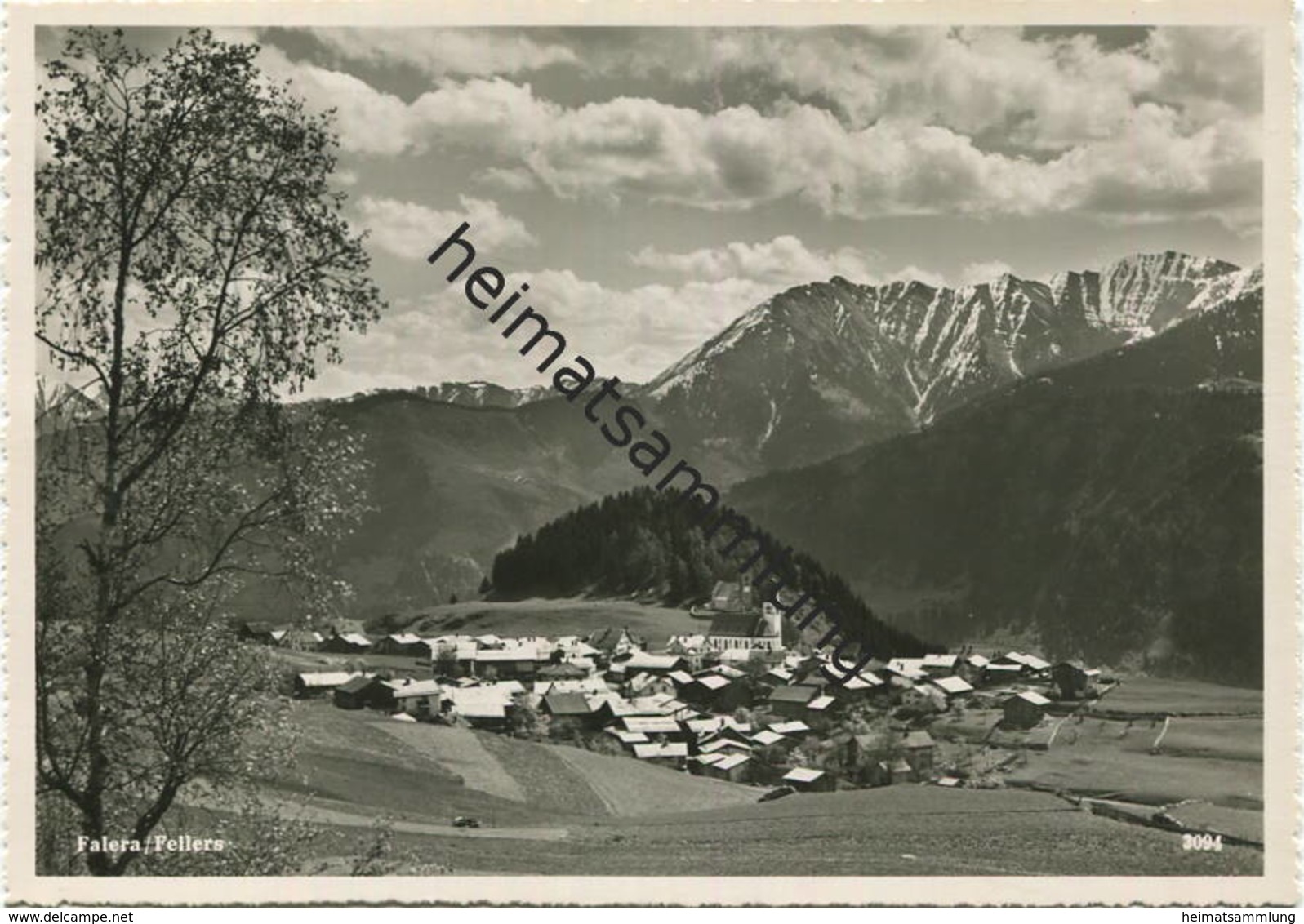 Falera Fellers - Foto-AK Grossformat - Verlag Jules Geiger Flims