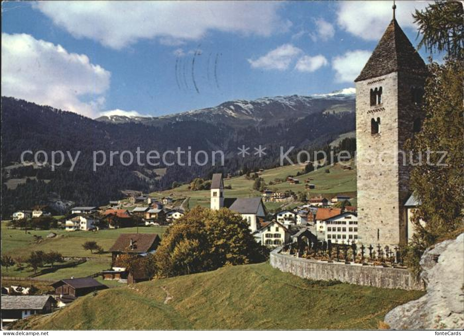 falera Teilansicht Kirche
