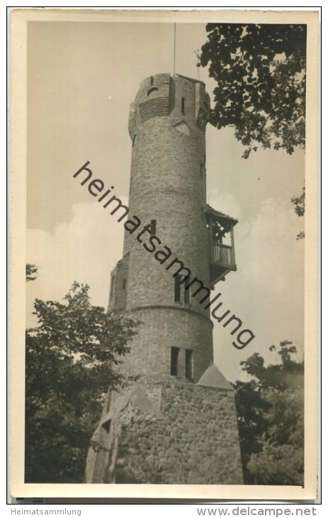 Falkenberg Mark - Bismarckturm - Foto-Ansichtskarte - Verlag Falke-Foto Falkenberg